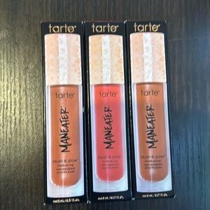 Tarte Cosmetics Maneater Blush and Glow Cheek Plump - Deep Buff / Strawberry